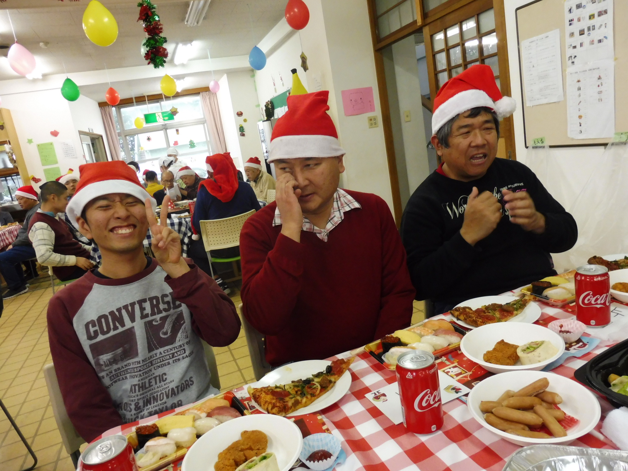 社会就労センターしらね　クリスマス忘年会