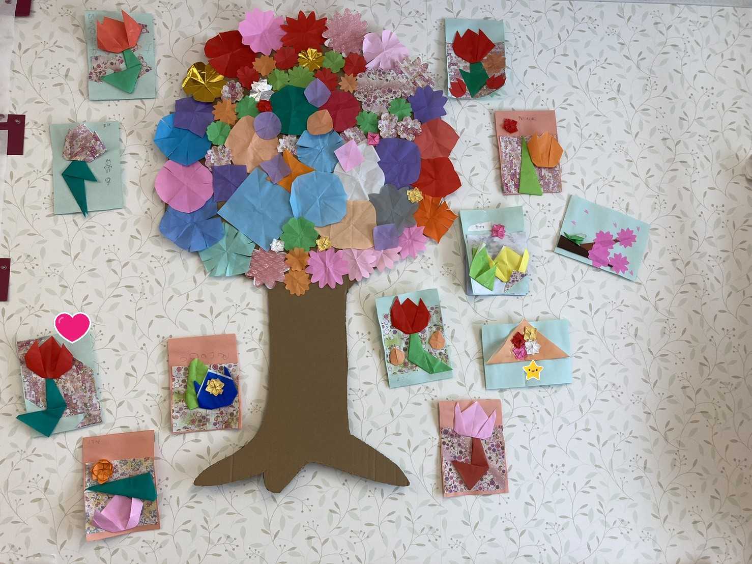 春爛漫の麦の丘