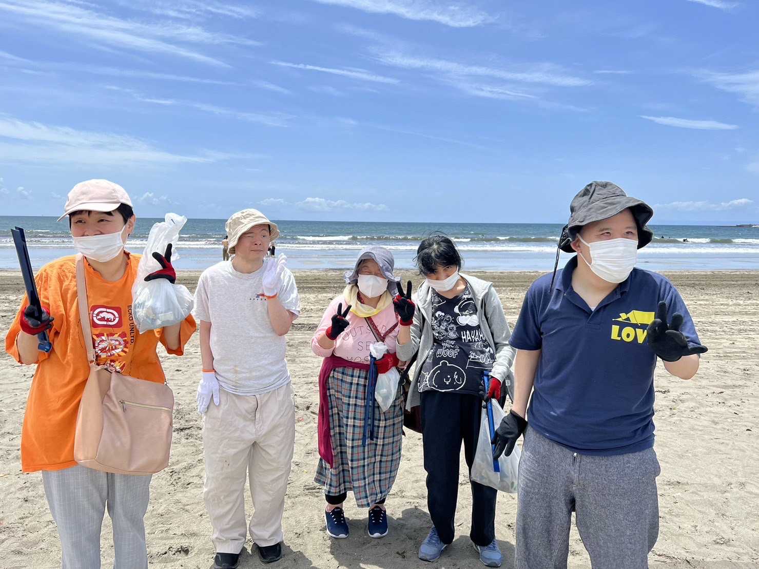 風の丘　1日外出で鎌倉市由比ガ浜に行ってきました。