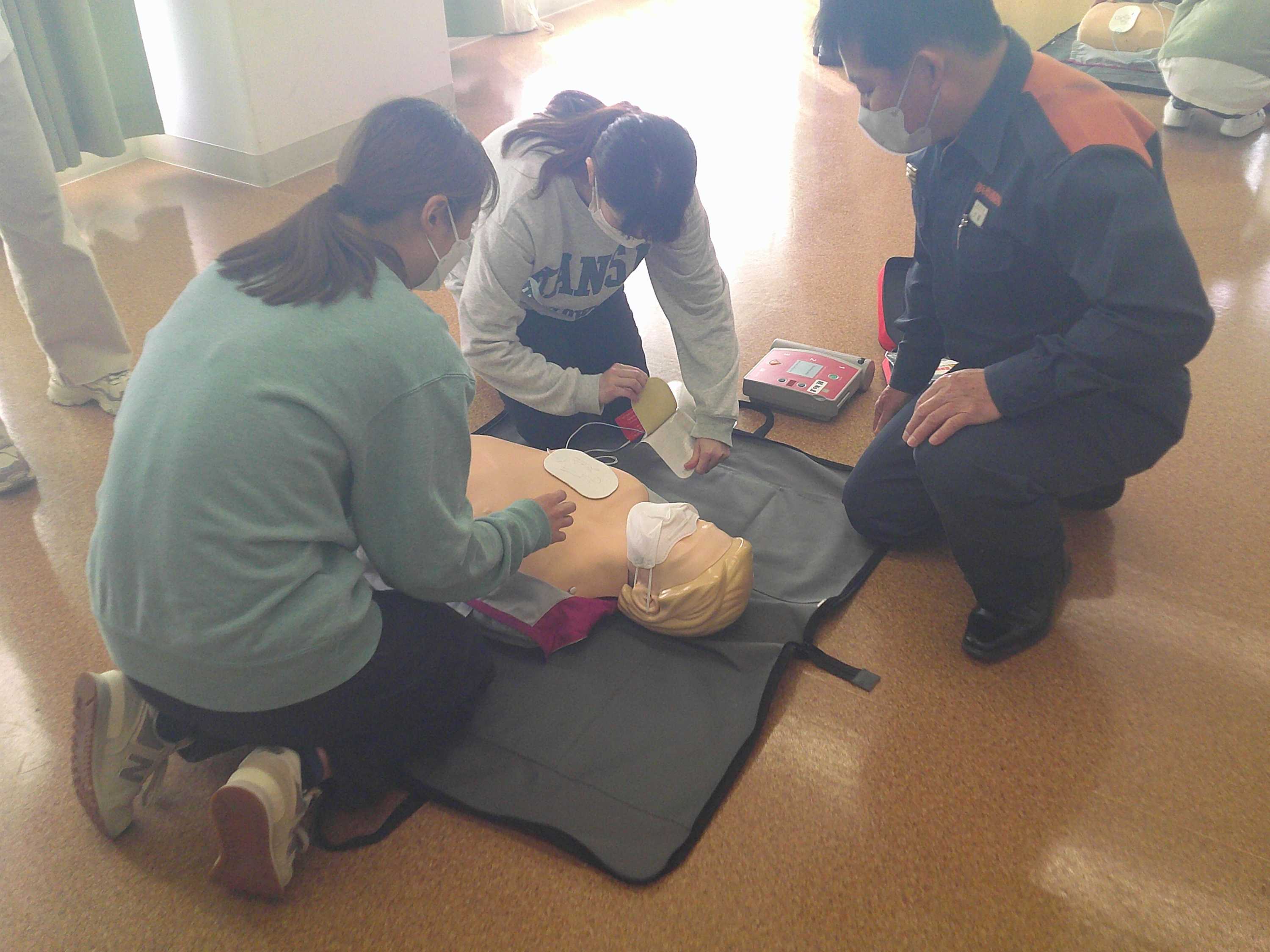 救命講習を開催しました