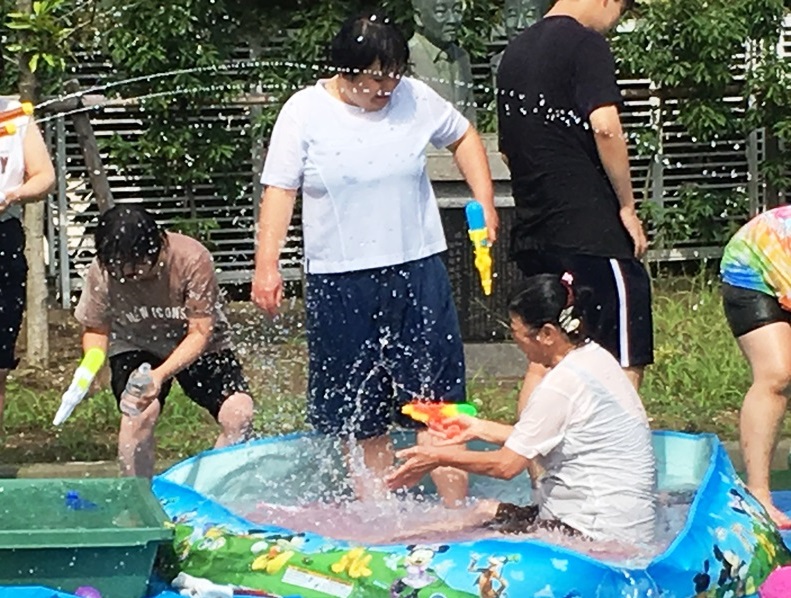 今年も「就労センターしらね」でウオーターフェス  2017が開催されました!　