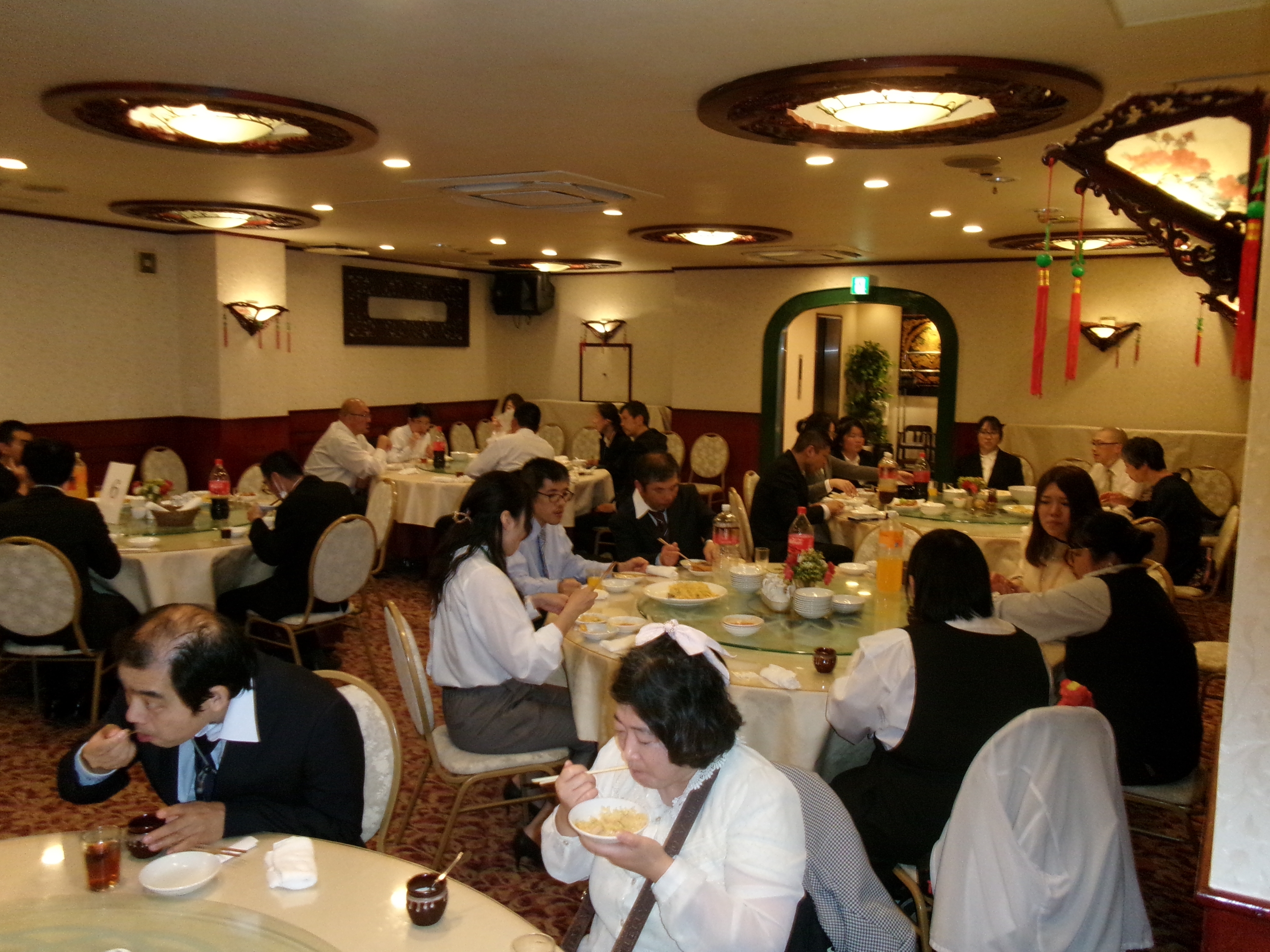 ホーム歩創立記念会食