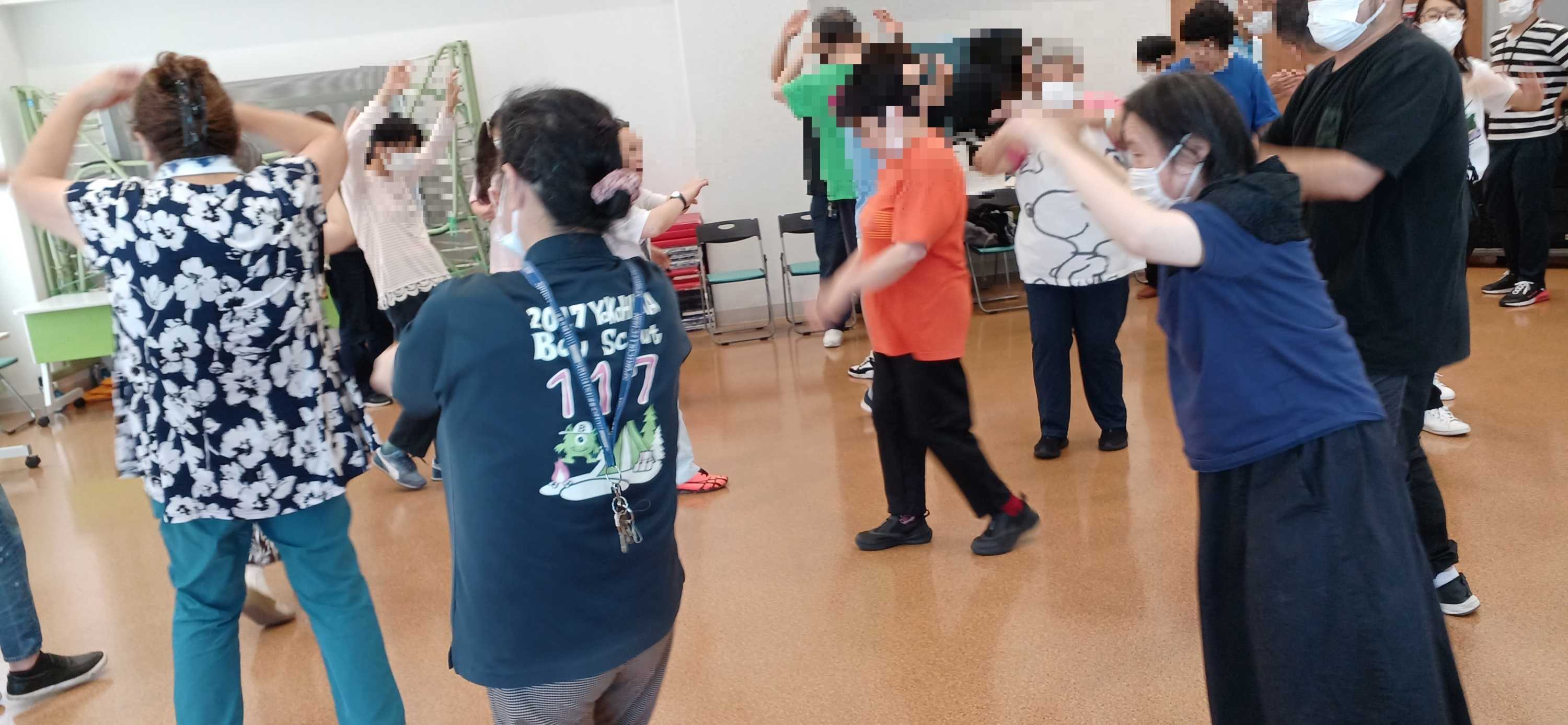 しらねの里・げんき　合同盆踊り練習