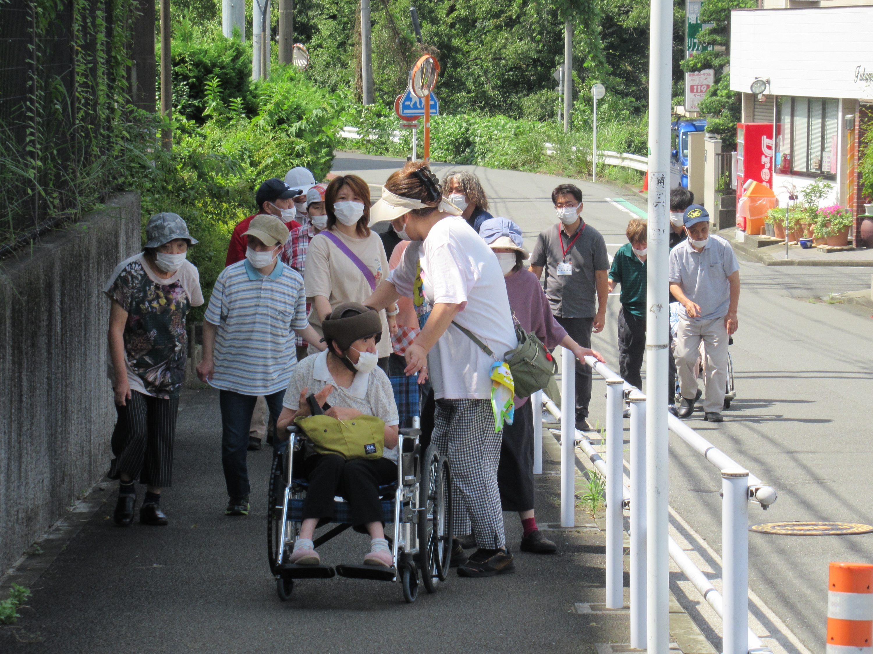 ☆しらねの里・げんき　流しそうめん☆