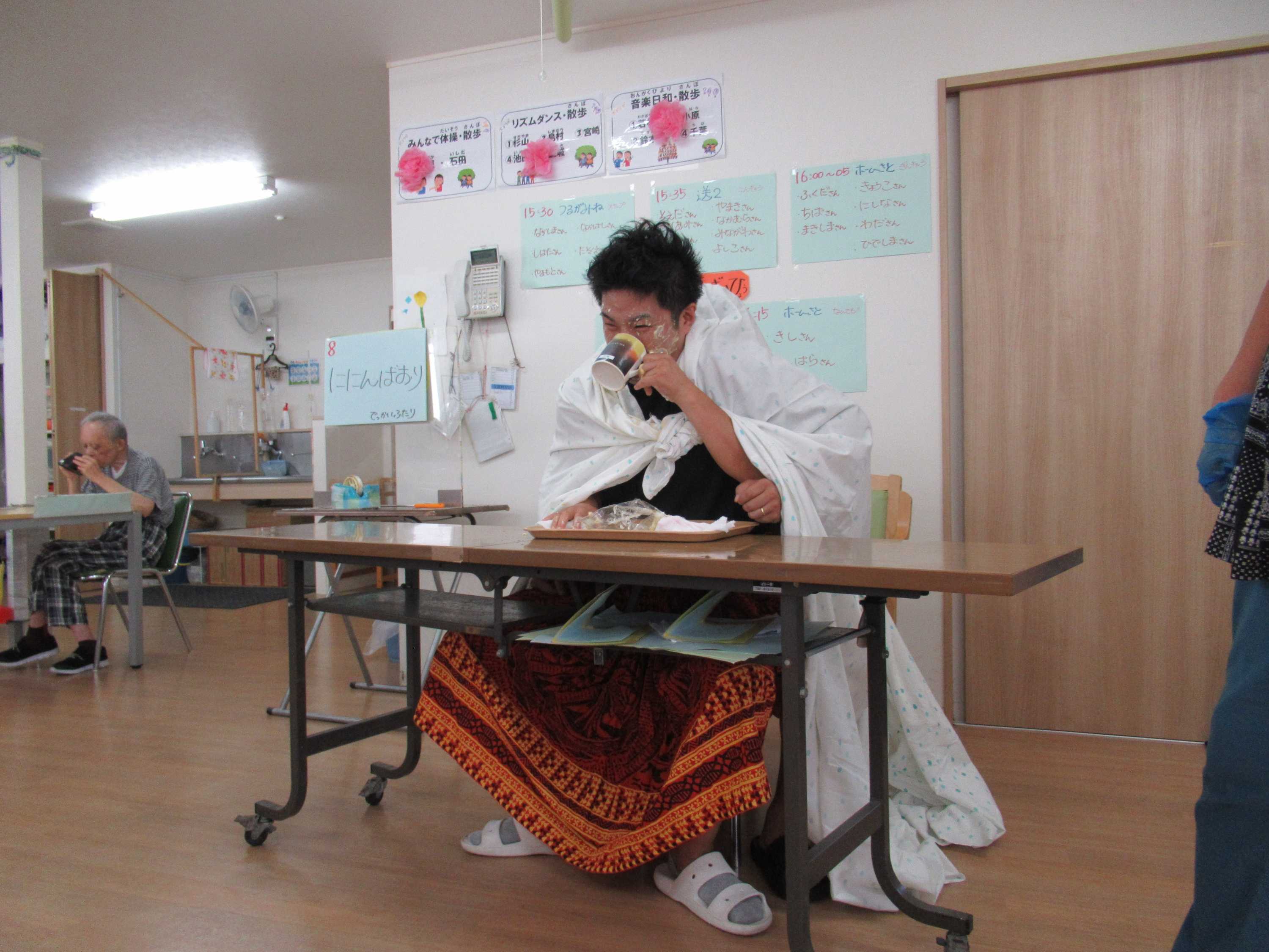 ☆しらねの里・げんき　敬老のお祝い☆